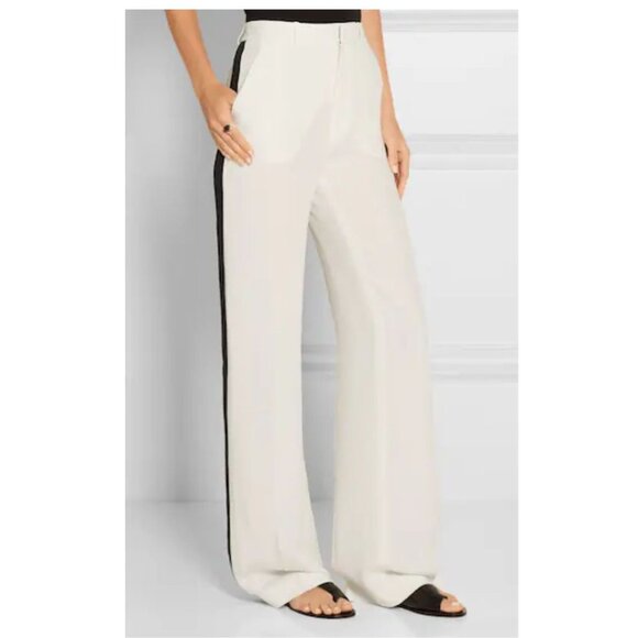 Zara Pants - Zara White and Black Wide Leg Pants